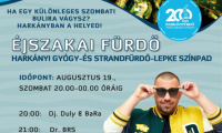 Éjszakai fürdő 2023.08.19.