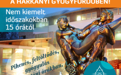 Visszatér a délutáni jegy a Harkányi Gyógyfürdőben!