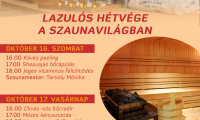 Szaunaprogramok október 16-17