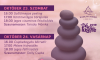 Szaunaprogramok október 23-24.