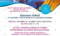 Éjszaki fürdő 2022. december 10