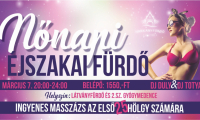 Márciusi Zenés Éjszakai Fürdő