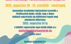 KITELEPÜLÉSI LEHETŐSÉG A XXX. FÜRDŐFESZTIVÁLON!