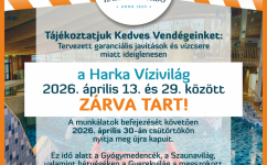 Notice of Temporary Closure of Harka Water World