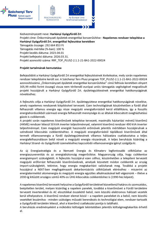 Önkormányzati épületek energetikai korszerűsítése