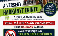 Tájékoztatás - Information Tour de Hongrie Harkányban