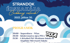 Strandok éjszakája 2022. július 30