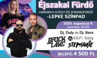 Augusztus 9. – Lotfi Begi, Bricklake & Stephanie élőben!
