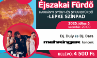 Július 5. – Éjszakai Fürdőzés a Lepke Medencénél!