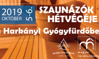 Szaunázók Hétvégéje október 5-6 2019