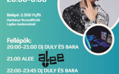 Éjszakai fürdő 2022. július 22